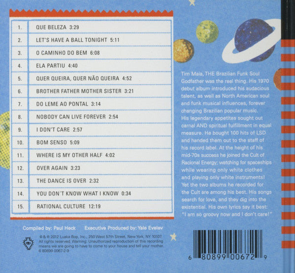 Tim Maia - Nobody Can Live Forever (The Existential Soul Of Tim Maia) | Mint (M) Mint (M) - FUNK