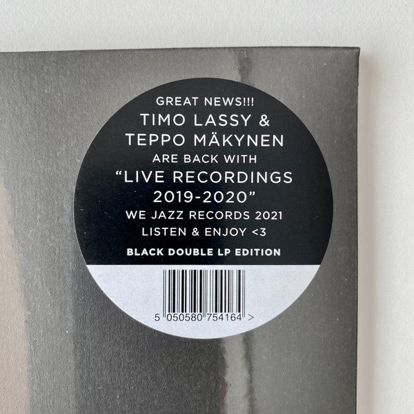 Live Recordings 2019-2020 | Mint (M) Near Mint (NM) - JAZZ *SEAM SPLIT*