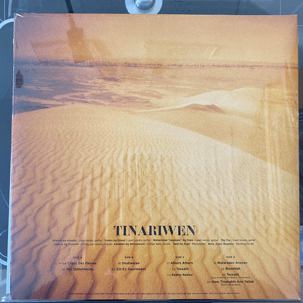 Tinariwen The Radio Tisdas Sessions Wedge 2xLP, Album, Ltd, RE, RM, Whi Mint (M) Mint (M)