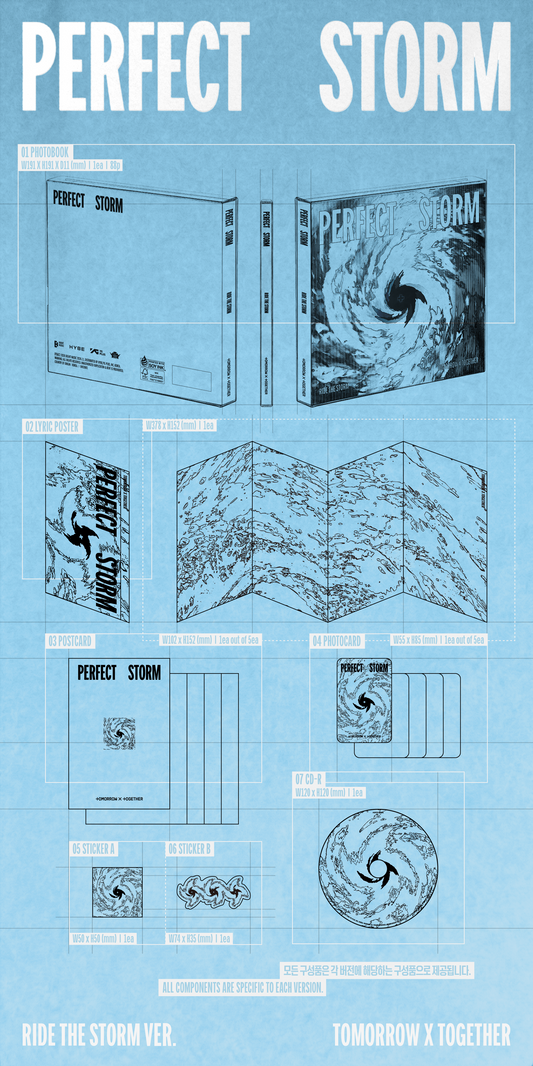 TOMORROW X TOGETHER - PERFECT STORM (RIDE THE STORM Ver.) [CD] |