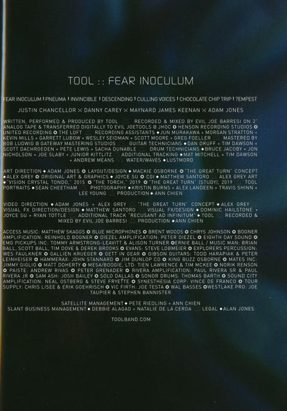 Tool (2) - Fear Inoculum (Expanded Book Edition CD RCA/Tool Dissectional 19075-97582-2) | NEW - ALT/INDIE *NEW*