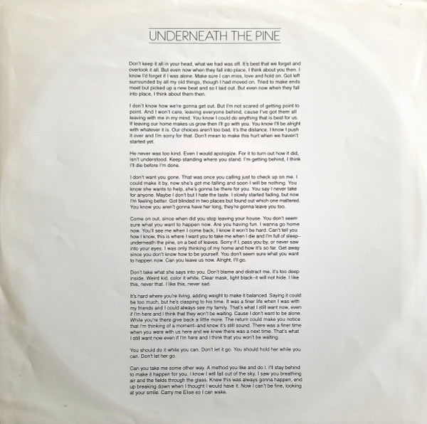Underneath The Pine | Mint (M) Mint (M) - DOWNTEMPO *SEALED*