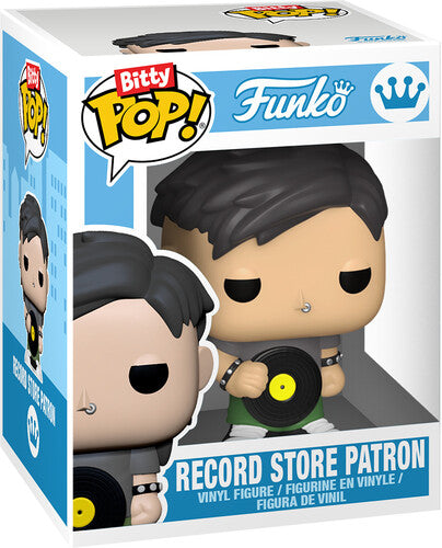 Funko - Funko Bitty POP! Towns: City Patron & Record Store (Vinyl Figure, Collectible) | Mint (M) Mint (M) - TOYS *NEW*