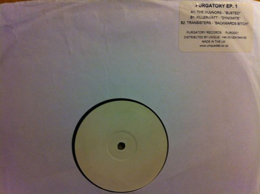 Various - Purgatory EP.1 | Very Good (VG) Generic - TRANCE/HARD HOUSE / USED *VERY GOOD*