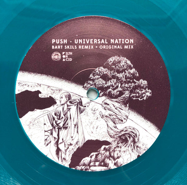 Universal Nation (Bart Skils Remix + Original Mix)(TRANSLUCENT BLUE VINYL) | Mint (M) Mint (M) - TRANCE *NEW/COLOR*