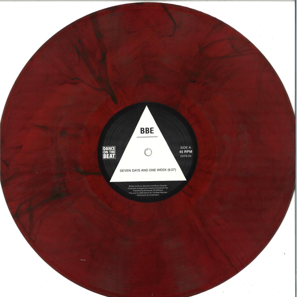 BBE - Seven Days and One Week (PURPLE VINYL 12" Dance On The Beat) | NEW - TRANCE *NEW/COLOR*