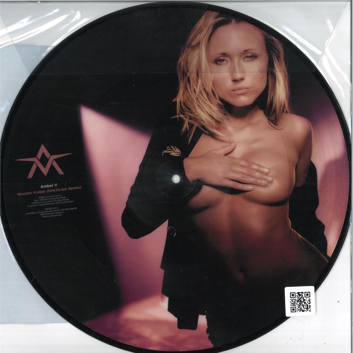 AMBER V - WONDER AMBER – EXTENDED AND DIM3NSION REMIX (PICTURE VINYL 12" la Musique du beau Monde LMDBMV26-5) | NEW Mint (M) Mint (M) - TRANCE *NEW/COLOR*