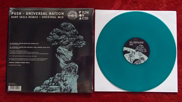 Universal Nation (Bart Skils Remix + Original Mix)(TRANSLUCENT BLUE VINYL) | Mint (M) Mint (M) - TRANCE *NEW/COLOR*