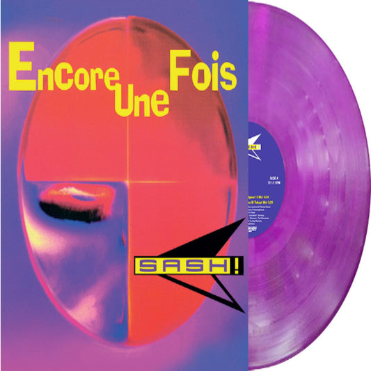 Sash! - (PRESALE 11/2/26) Encore Une Fois (PURPLE VINYL 12" Dance On The Beat) | NEW - TRANCE *NEW/COLOR*