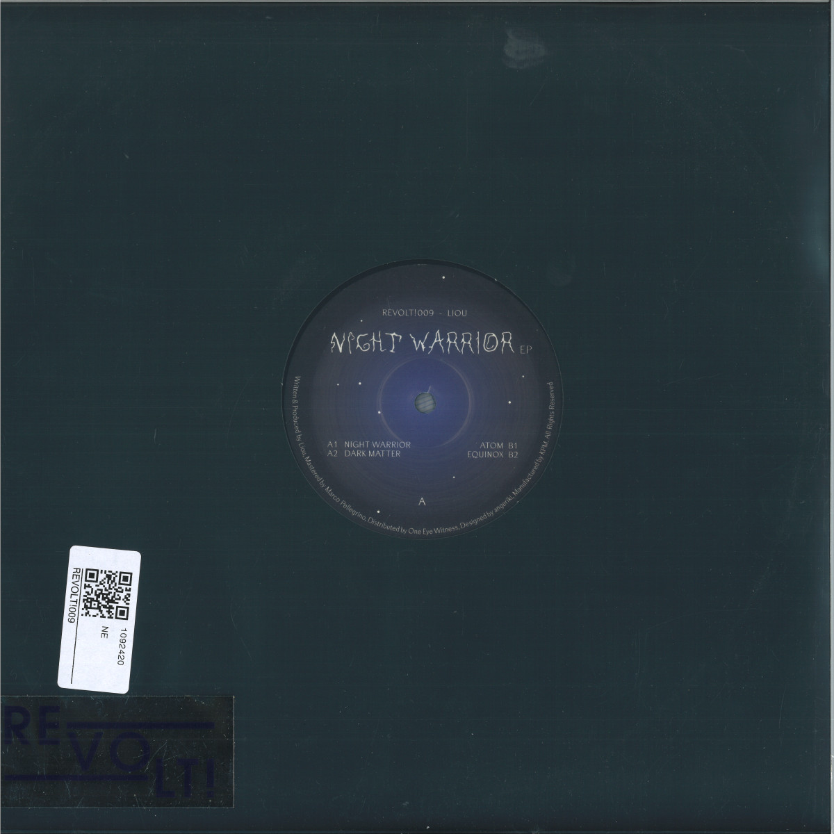 Liou - Night Warrior EP (VINYL 12") | - TRANCE *NEW*