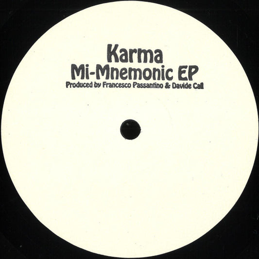 Mi-Mnemonic (VINYL 12") | Mint (M) Mint (M) - TRANCE *NEW*