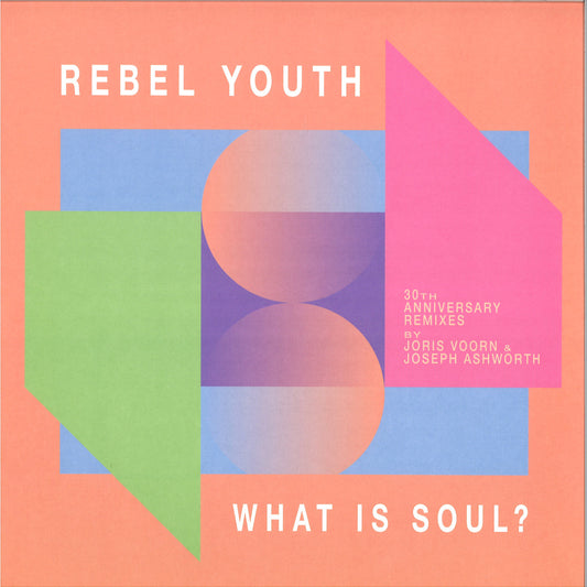 Rebel Youth - (PRESALE 10/8/26) What Is Soul? [30th Anniversary Remixes] (VINYL 12" Systematic) | NEW - TRANCE *NEW*
