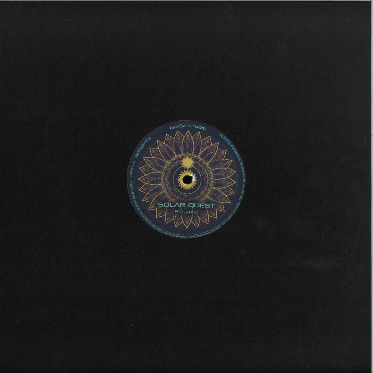 Solar Quest - Polyaxal (VINYL 12" Ākāśa Studio) | NEW - TRANCE *NEW*