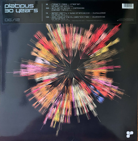 Platipus 30 Years 06/12 (VINYL 12") | Mint (M) Mint (M) - TRANCE *NEW*