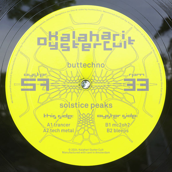 Buttechno - Solstice Peaks | Mint (M) Generic - TRANCE *NEW*