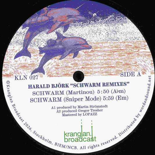 Harald Björk - SCHWARM Remixes (VINYL 12" Kranglan Broadcast KLN027) | NEW Mint (M) Mint (M) - TRANCE *NEW*
