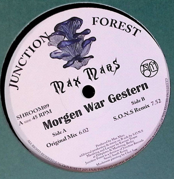 Morgen War Gestern (VINYL) | - TRANCE *NEW*