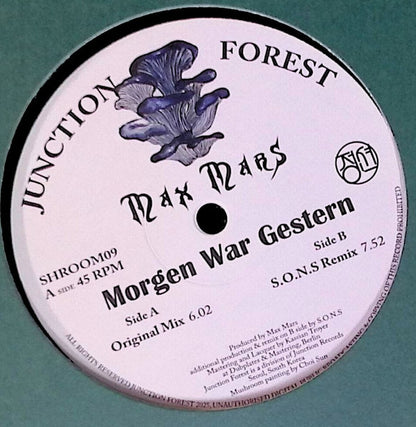 Morgen War Gestern (VINYL) | - TRANCE *NEW*