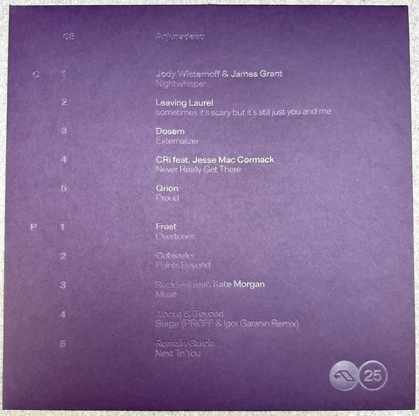 Anjuna25 Anniversary Box Set (VINYL BOX) | Mint (M) Mint (M) - TRANCE *NEW*