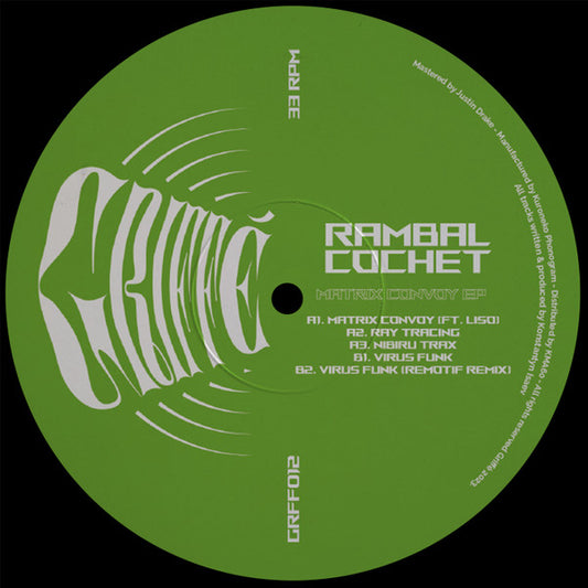 Matrix Convoy EP (12" VINYL) | Mint (M) Mint (M) - TRANCE *NEW*