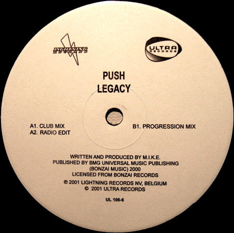 Push - Legacy | Excellent (EX) Excellent (EX) - TRANCE / USED *EXCELLENT+*