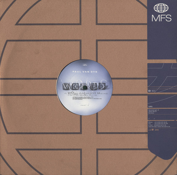 Words (Part 2) (12" VINYL) | Excellent+ (EX+) Generic - TRANCE / USED *EXCELLENT+*