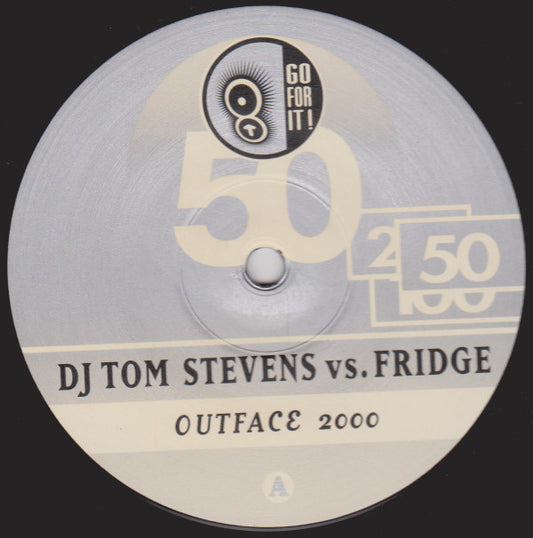 DJ Tom Stevens Outface 2000 12" Excellent (EX) Near Mint (NM or M-)