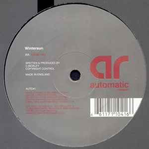Wintersun - Majors Of Pleasure / Heat Ray (VINYL 12" AUTOMATIC AUTO 41 MAY 27, 2003) | - TRANCE / USED *EXCELLENT*