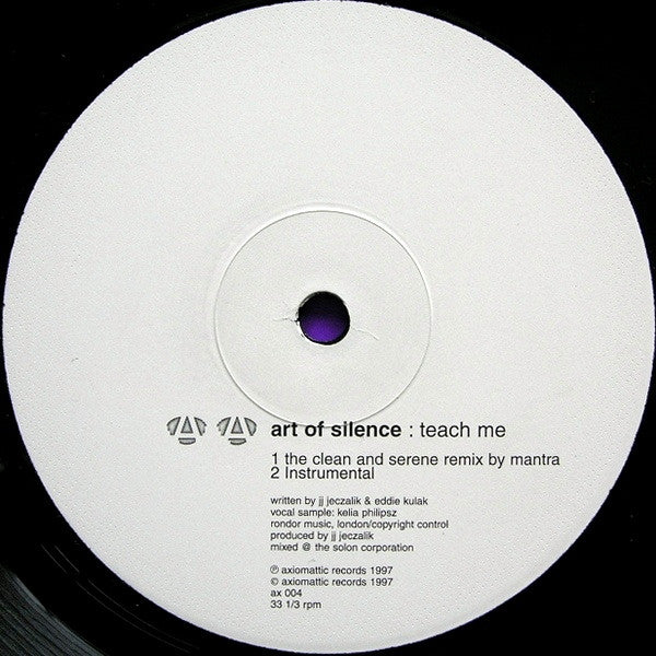 Teach Me (12" VINYL) | Excellent (EX) Generic - TRANCE / USED *EXCELLENT*