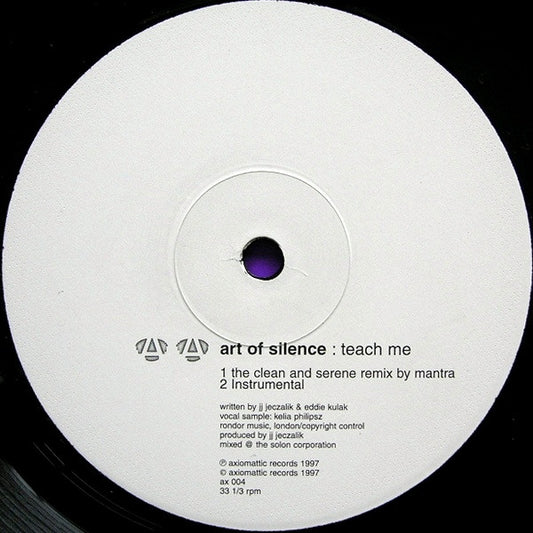 Teach Me (12" VINYL) | Excellent (EX) Generic - TRANCE / USED *EXCELLENT*