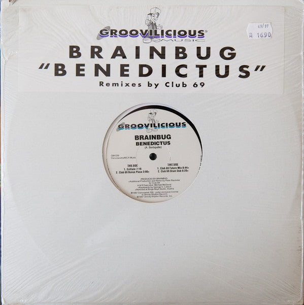 Brainbug - Benedictus | Excellent (EX) Generic - TRANCE / USED *EXCELLENT*