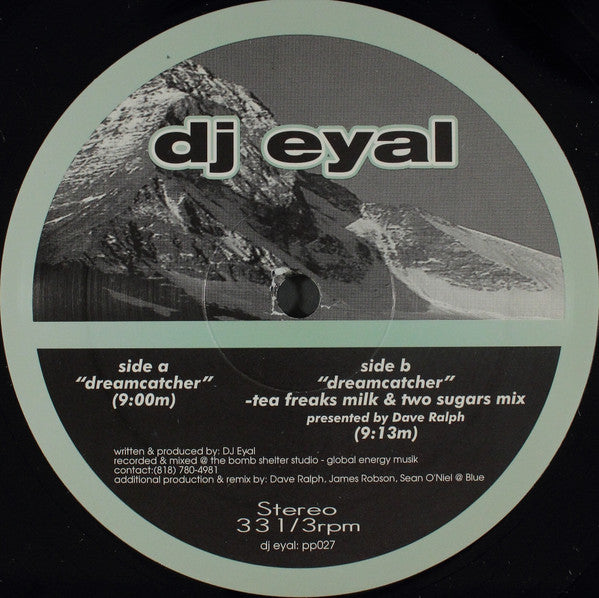DJ Eyal Dreamcatcher 12" Excellent (EX) Excellent (EX)