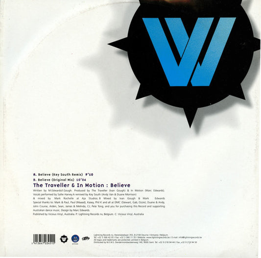 Believe (12" VINYL) | Near Mint (NM) Near Mint (NM) - TRANCE / USED *NEAR MINT*