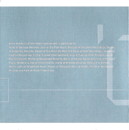 John '00' Fleming - For Your Ears Only (CD) | Near Mint (NM) Near Mint (NM) - TRANCE / USED *NEAR MINT*