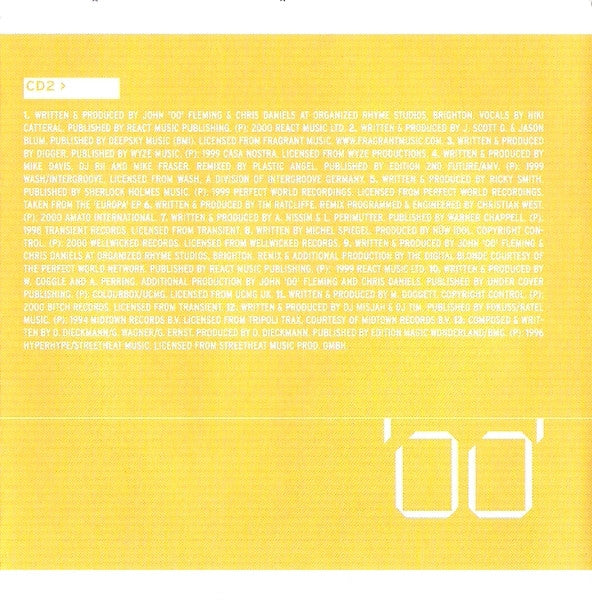 John '00' Fleming - For Your Ears Only (CD) | Near Mint (NM) Near Mint (NM) - TRANCE / USED *NEAR MINT*