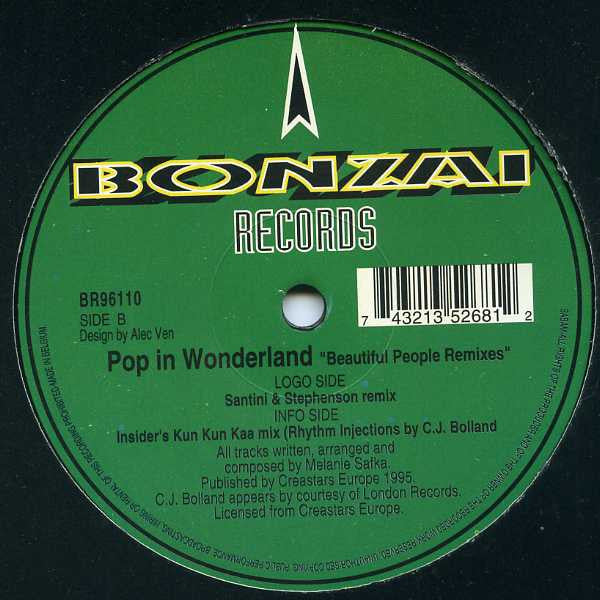 Pop in Wonderland Beautiful People Remixes 12" Near Mint (NM or M-) Near Mint (NM or M-)