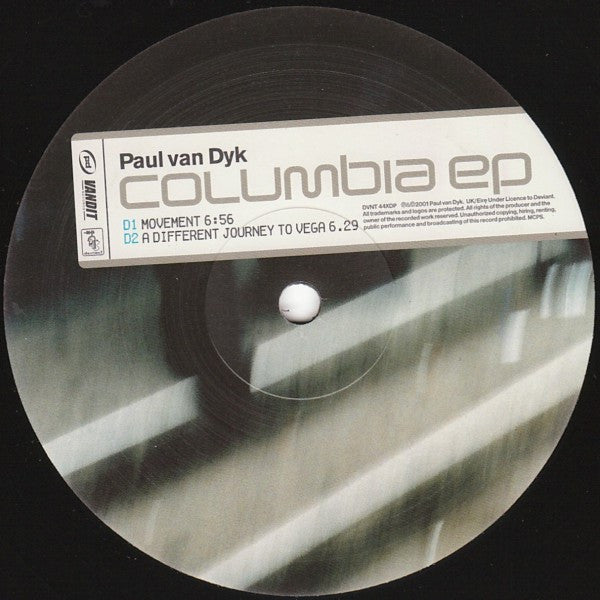 Paul van Dyk Columbia EP 2x12" Near Mint (NM or M-) Excellent (EX)