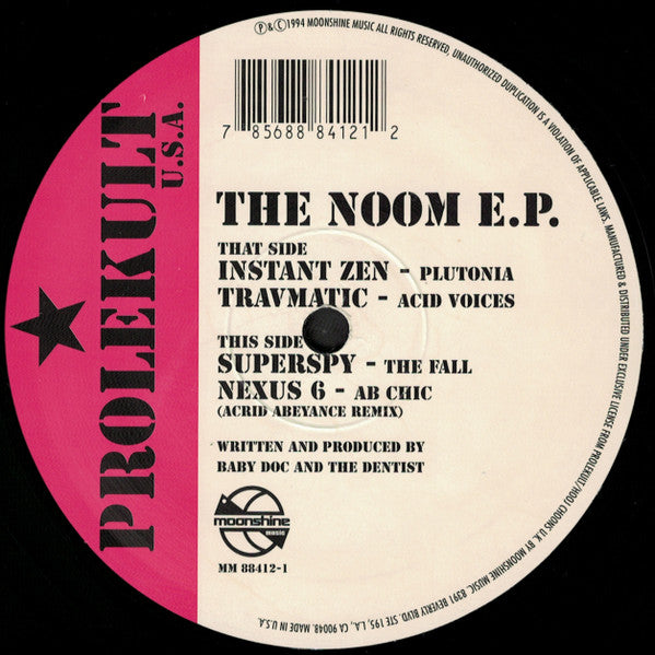 Various - The Noom EP *SHRINK* | Near Mint (NM) Near Mint (NM) - TRANCE / USED *NEAR MINT*