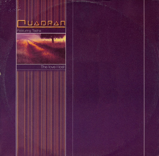 Quadran - The Love I Lost | Near Mint (NM) Near Mint (NM) - TRANCE / USED *NEAR MINT*