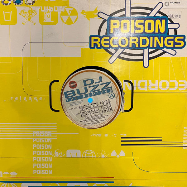 DJ Buzz - Situations (Remixes) | Very Good Plus (VG+) Very Good Plus (VG+) - TRANCE / USED *VERY GOOD+*
