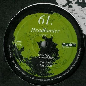 Headhunter (6) - Special X | Very Good Plus (VG+) Very Good (VG) - TRANCE / USED *VERY GOOD+*