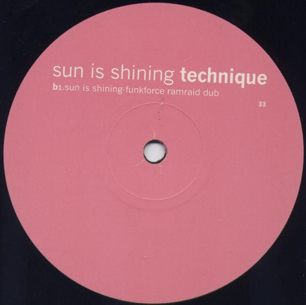 Sun Is Shining (12" VINYL) | Very Good Plus (VG+) Very Good Plus (VG+) - TRANCE / USED *VERY GOOD+*