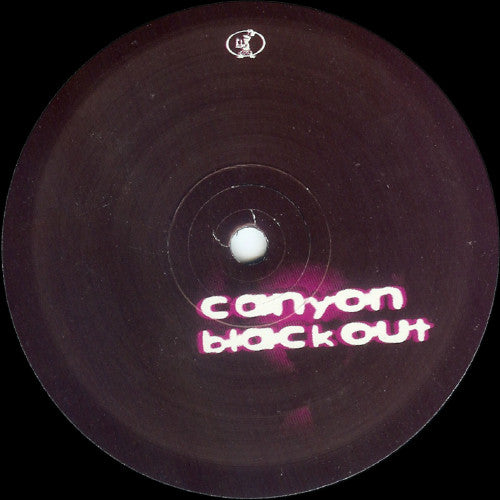 Canyon Blackout / Twighlight 12" Very Good (VG) Very Good (VG)