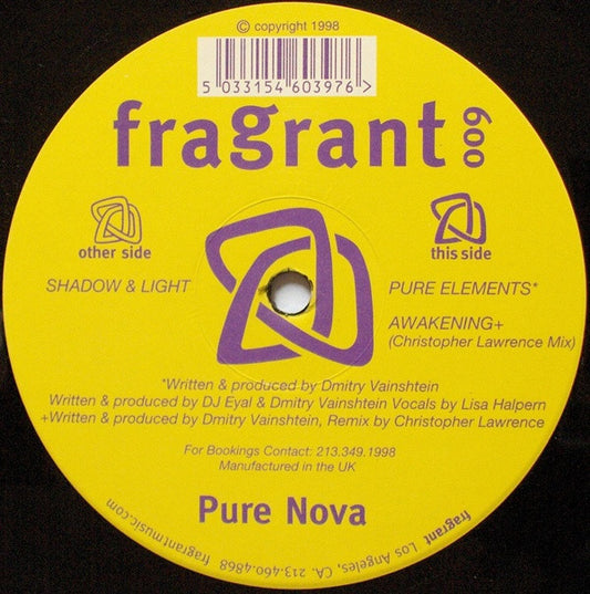 Pure Nova Shadow & Light / Pure Elements / Awakening 12" Very Good Plus (VG+) Very Good Plus (VG+)