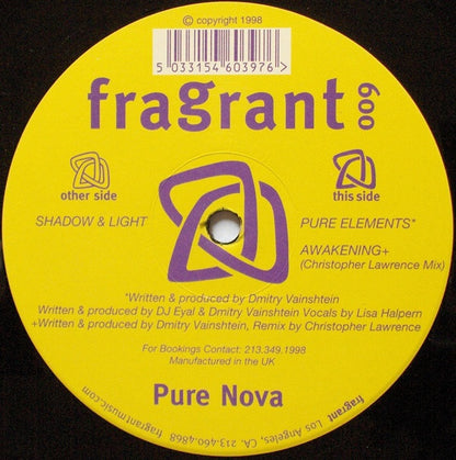 Pure Nova - Shadow & Light / Pure Elements / Awakening | Very Good Plus (VG+) Very Good Plus (VG+) - TRANCE / USED *VERY GOOD+*