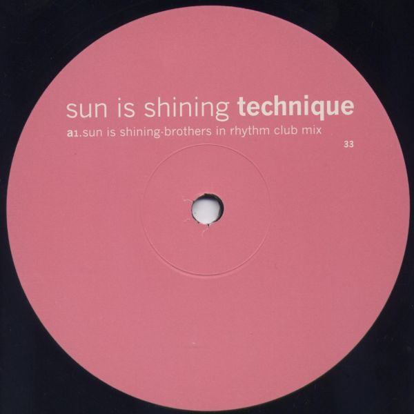 Sun Is Shining (12" VINYL) | Very Good Plus (VG+) Very Good Plus (VG+) - TRANCE / USED *VERY GOOD+*