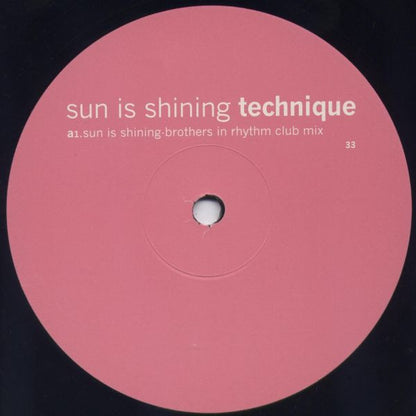 Sun Is Shining (12" VINYL) | Very Good Plus (VG+) Very Good Plus (VG+) - TRANCE / USED *VERY GOOD+*