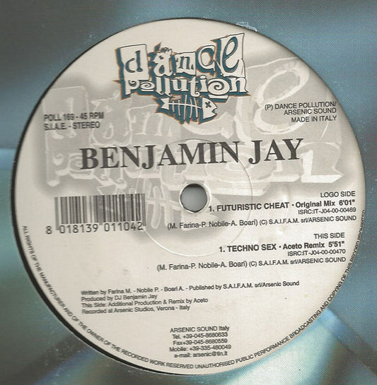 Benjamin Jay Futuristic Cheat 12" Very Good Plus (VG+) Very Good Plus (VG+)