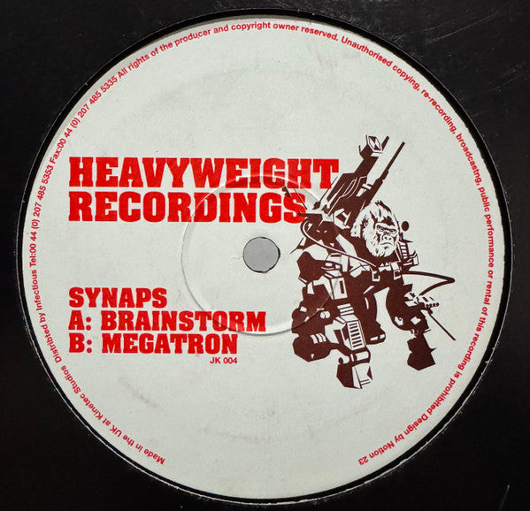 Brainstorm / Megatron (12" VINYL) | Very Good Plus (VG+) Generic - TRANCE / USED *VERY GOOD+*