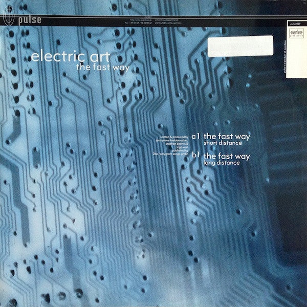 Electric Art - The Fast Way | Very Good Plus (VG+) Very Good (VG) - TRANCE / USED *VERY GOOD+*